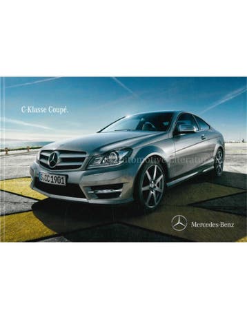 2011 MERCEDES BENZ C KLASSE COUPÉ BROCHURE DUITS, Nieuw