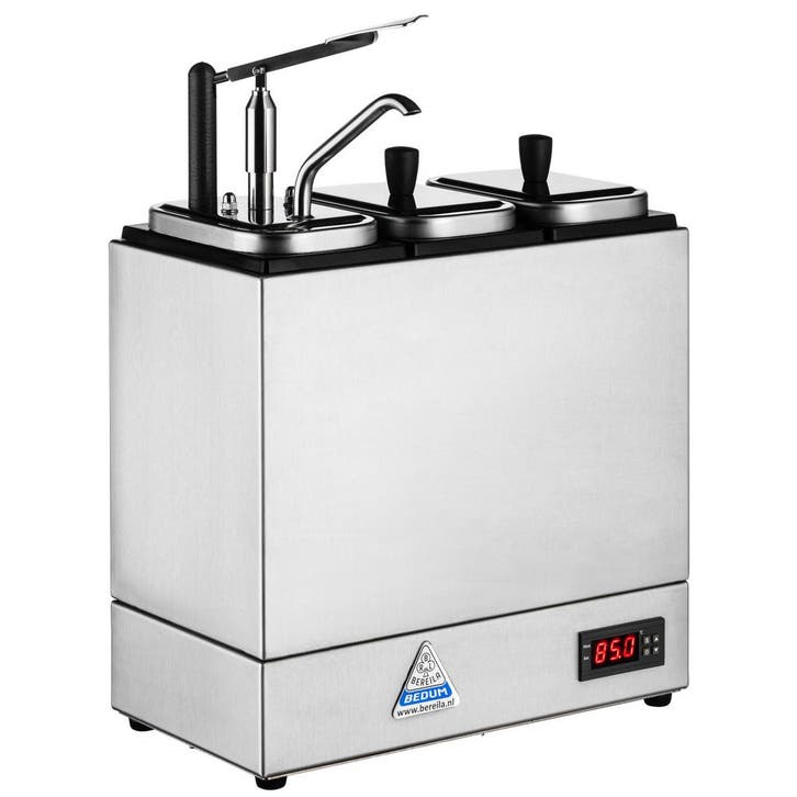 Verwarmde Sausdispenser | RVS | 1 NEOdis Dispenser + 2, Articles professionnels, Horeca | Équipement de cuisine, Envoi