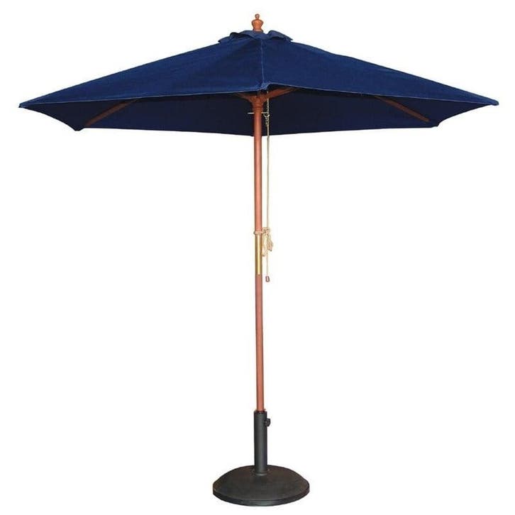 Parasol rond donkerblauw 2,5 meter Bolero, Zakelijke goederen, Horeca | Keukenapparatuur, Nieuw in verpakking, Verzenden