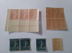 France - Rare Lot timbres France Semeuse en impression