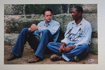 The Shawshank Redemption - Morgan Freeman Signed Photo, Nieuw