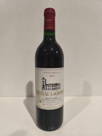 1992 Château Lagrange - Saint-Julien Grand Cru Classé - 3, Verzamelen, Wijnen, Nieuw