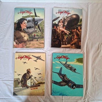 Angel Wings 1 t/m 8 - Complete reeks HC - 8 Album -, Livres