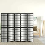 vidaXL Kamerscherm inklapbaar 5 panelen Japanse stijl, Verzenden, Nieuw