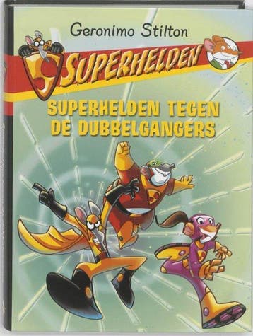 Superhelden tegen de dubbelgangers - Stilton, Boeken, Verzenden, Nieuw