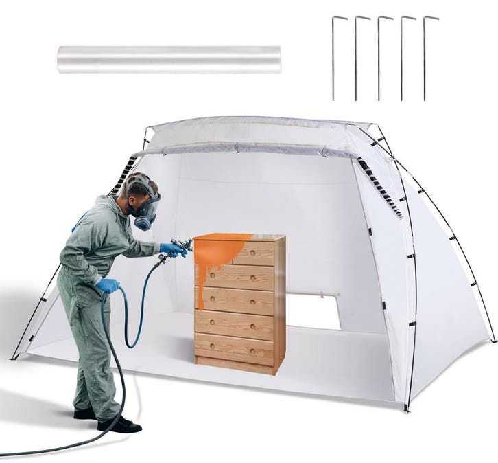 TM Draagbare spuitbescherming 305 x 213 x 183 cm, Autos : Divers, Outils de voiture, Envoi