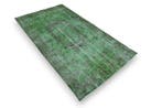 Groene vintage - Vloerkleed - 215 cm - 115 cm - met