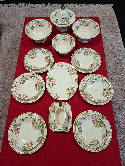 Villeroy & Boch - Tafelservies voor 6 (20) - Portobello -, Antiek en Kunst, Antiek | Meubels | Tafels