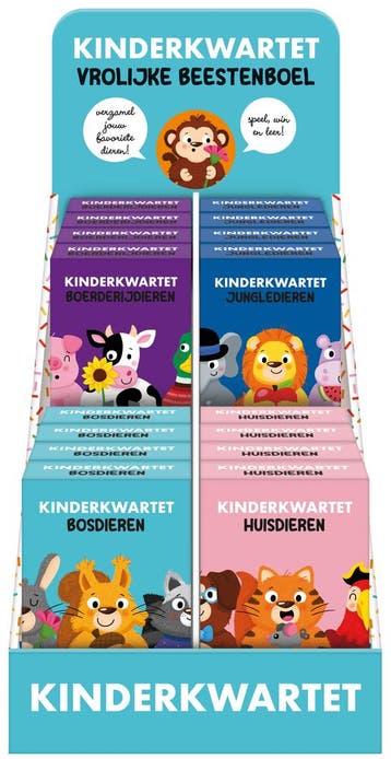 Display Kinderkwartet 4 X 4 Ex. |  | Nieuw, Verzenden