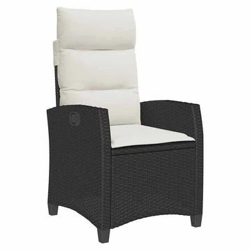 Poly rattan tuinstoel | Tweede kansje | OP = OP, Tuin en Terras, Tuinstoelen, Verzenden, Zo goed als nieuw, Rotan, Inklapbaar