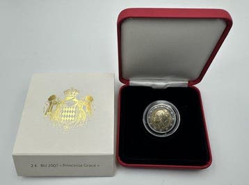 Monaco. 2 Euro 2007 Grace Kelly
