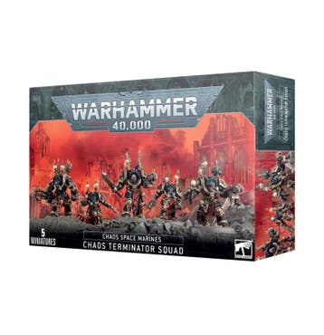 Chaos Terminator Squad (Warhammer Nieuw), Ophalen of Verzenden, Nieuw