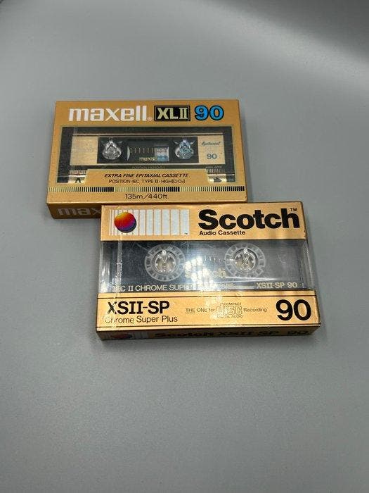 TDK, BASF, Maxell, Exel - Type II (Chroom / Hoge Positie), TV, Hi-fi & Vidéo, Radios