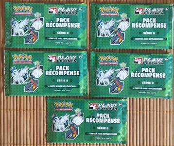Pokémon - 35 Booster pack - Pack récompense série 8 fr