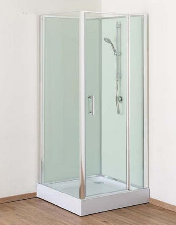 Sanifun complete douchecabine Hans 900 x 900 kitvrij Rechts, Ophalen of Verzenden, Douche