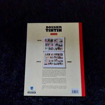 Tintin - 1 Boek Dossier TINTIN- Het zwarte eiland afm.