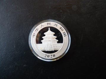 China. 10 Yuan 2020 Panda (Zonder minimumprijs)
