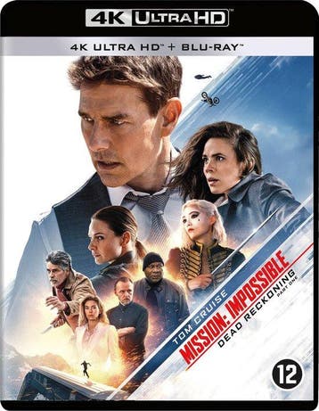 Mission Impossible dead reckoning part 14k ultra hd (blu-ray, Ophalen of Verzenden