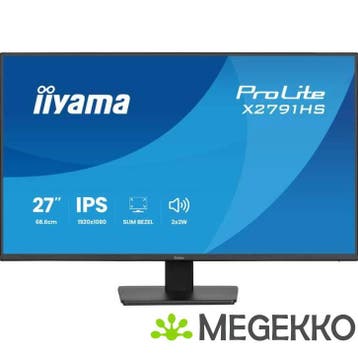 Iiyama ProLite X2791HS-B1 27  Full HD IPS monitor, Verzenden