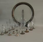 Drinkglas (16) - Verzilverd, Glas