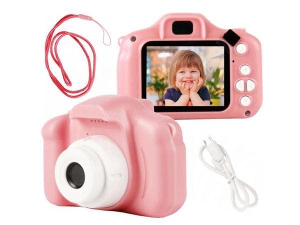 Veiling - DIGITALE CAMERA VOOR KINDEREN ROZE, Audio, Tv en Foto, Fotocamera's Digitaal