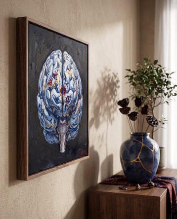 MEDSAN - Kintsugi Porcelain Brain () - UNIQUE WORK