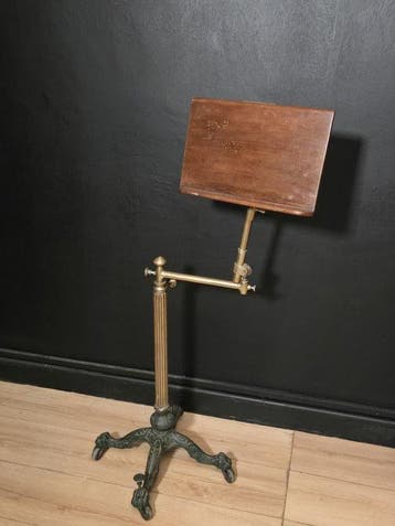 Schrijfhelling - Hout, Brons