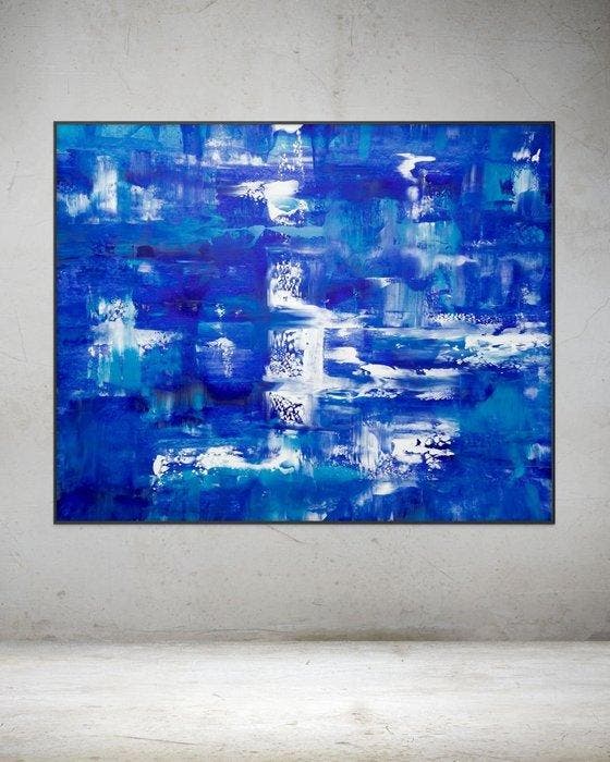 Sandra Glaser - Arctic Ocean - XXL, Antiek en Kunst, Kunst | Schilderijen | Modern