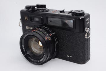 Yashica Electro 35 GT black with Color-Yashinon 1,7/45mm |, Audio, Tv en Foto, Nieuw