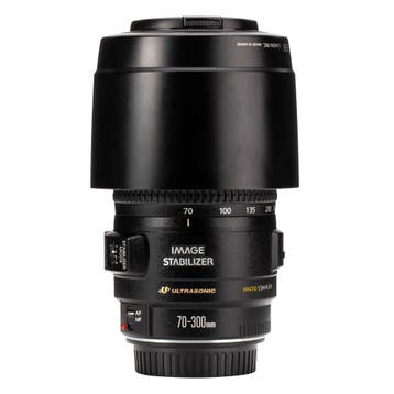 Canon EF 70-300mm f/4-5.6 IS USM met garantie, Audio, Tv en Foto, Foto | Lenzen en Objectieven, Ophalen of Verzenden, Gebruikt