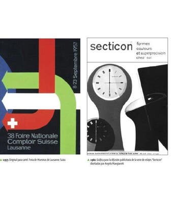 Tafel/bureauklokken - Secticon - Mid-century modern -
