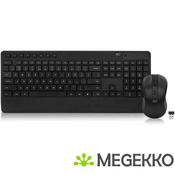 ACT Draadloos toetsenbord en muisbundel (Qwerty). stille, Verzenden, Nieuw