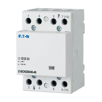 Eaton Installation Contactor 230VAC 50Hz 40A 4NO 3HP -, Doe-het-zelf en Bouw, Verzenden, Nieuw