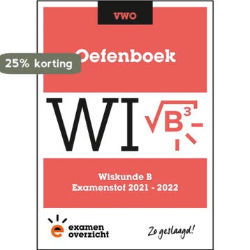 ExamenOverzicht - Oefenboek Wiskunde B VWO 9789493237476, Boeken, Schoolboeken, Verzenden, Zo goed als nieuw, ExamenOverzicht