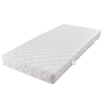 vidaXL Matras met een wasbare hoes 200x120x17 cm H3, Verzenden