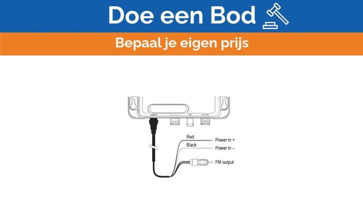 Bieden: Raymarine A80191 AIS100 VHF Antenne, Watersport en Boten, Bootonderdelen, Ophalen of Verzenden