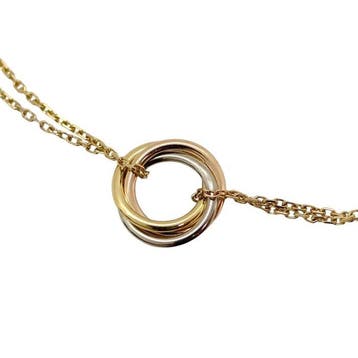 Cartier - Armband - Trinity - 18 karaat Witgoud, Roségoud,