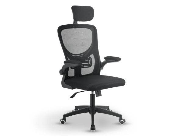 Veiling - Ergonomische Bureaustoel - Baltimore - Zwart, Huis en Inrichting, Bureaustoelen, Nieuw