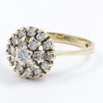 Bague - 14 carats Or jaune Diamant (Naturelle) - Diamant, Nieuw