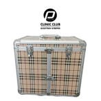 Pedicurekoffer clinic club line Scottisch stripes, Verzenden, Nieuw, Hand- en Voetverzorging