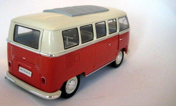 Welly 1:18 - Model bestelwagen - Volkswagen T1 Microbus, Hobby en Vrije tijd, Modelauto's | 1:5 tot 1:12