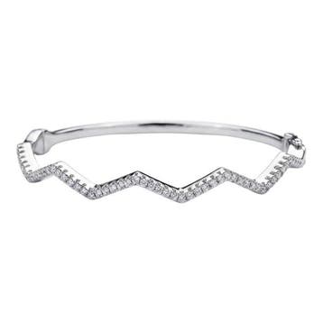 Marika Jewellery - Bracelet - 18 carats Or blanc - 1.41ct.