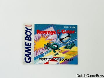Gameboy Classic - Revenge Of The Gator - USA - Manual, Verzenden