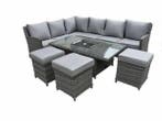 Veiling - Loungeset incl. kussens 6-delig