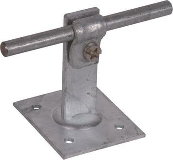 Dehn Dakgeleiderhouder St Tzn Voor Rd 6-10mm Met Plaat 50 -, Verzenden, Nieuw