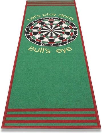 ABC Darts – Dartmat Groen Bulls Eye - 80 x 237 cm (Dart Ma, Sport en Fitness, Ophalen of Verzenden, Nieuw, Overige typen