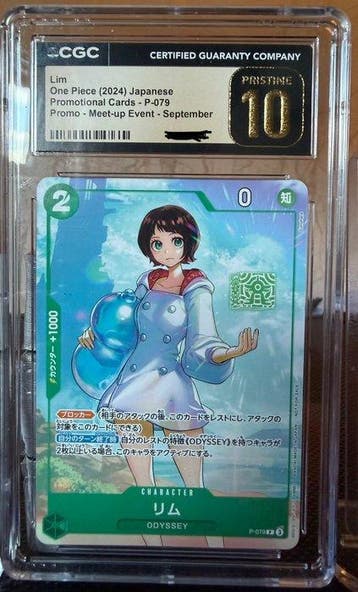 One Piece - 3 Graded card - One Piece - Rim P-079 Carte