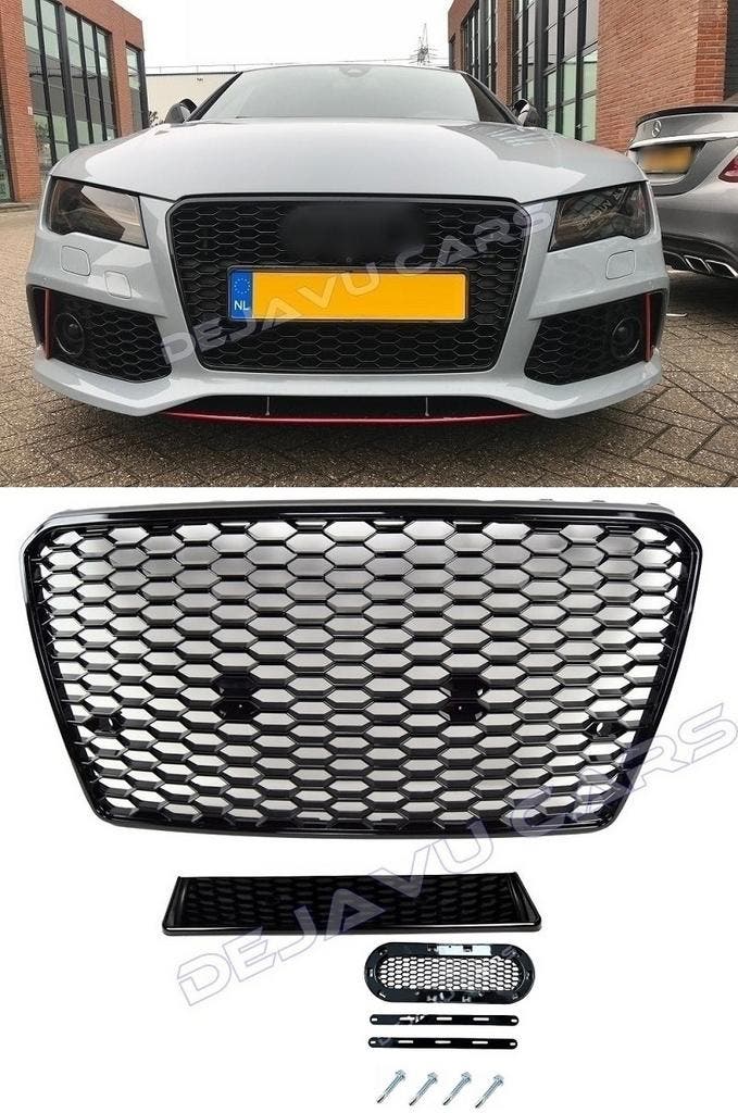 RS7 Look Front Grill voor Audi A7 4G / S line / S7, Auto diversen, Tuning en Styling, Ophalen of Verzenden
