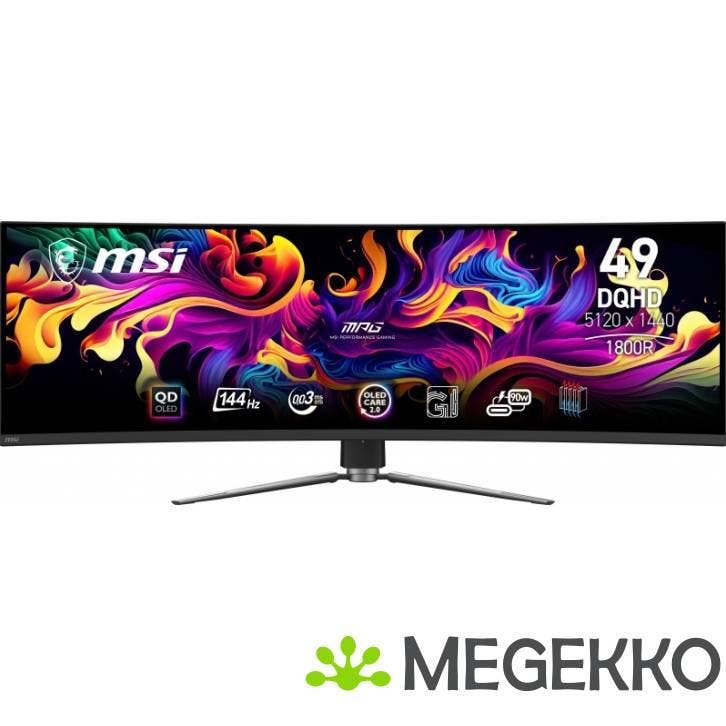 MSI MPG 491CQP 49  Ultrawide Quad HD QD-OLED 144Hz Gaming, Informatique & Logiciels, Ordinateurs & Logiciels Autre, Envoi