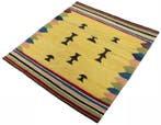 Handgeweven designer-kelim - Kelim - 103 cm - 96 cm